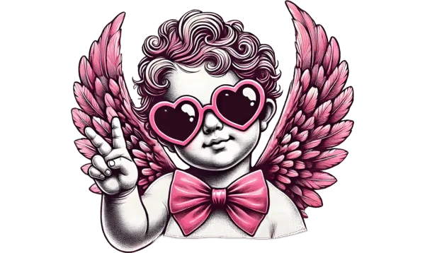 Angel with Glasses 1