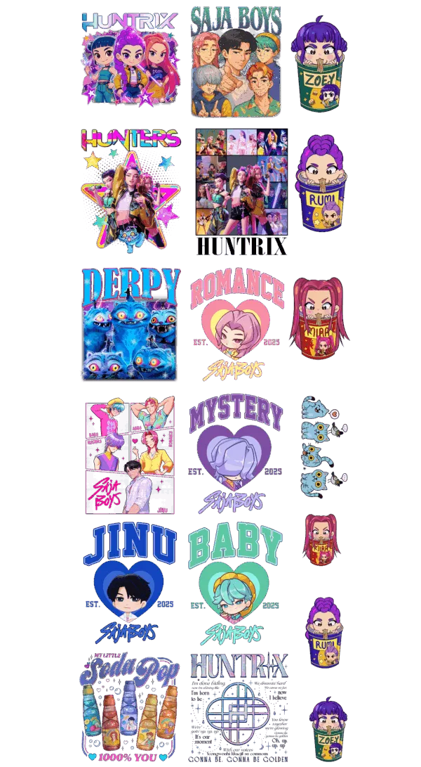 Pre-Made Youth K-Pop Deman 2 gang 22x60