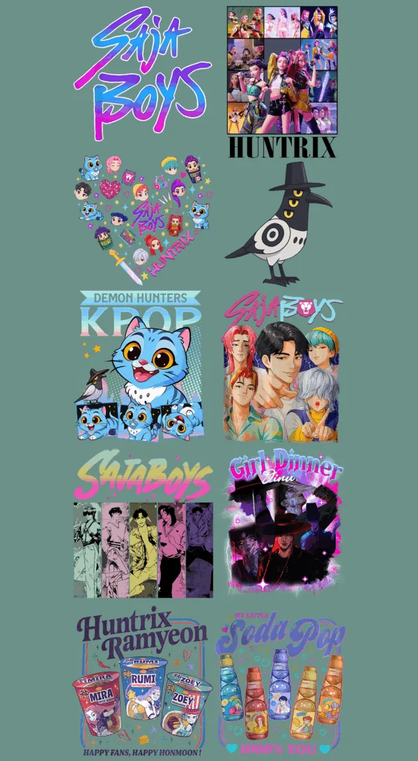 Pre-Made Adult K Pop gang 22x60