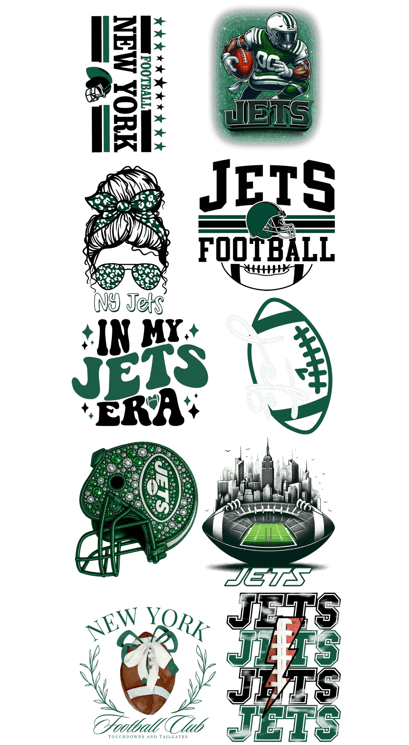 Pre-Made Jets gang 22x60