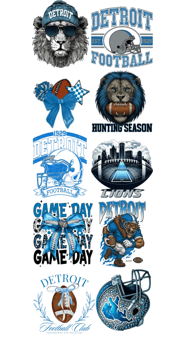 Pre-Made Lions gang 22x60