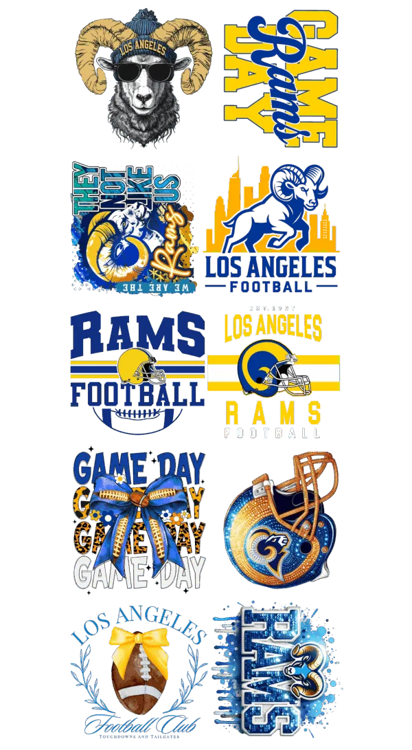 Pre-Made Rams gang 22x60