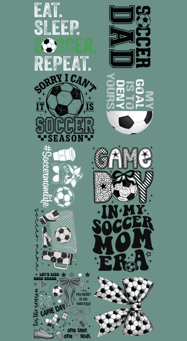 Pre-Made Soccer gang 22x60