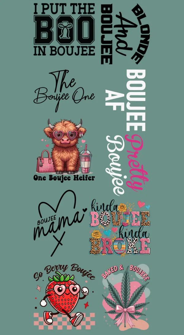 Pre-Made Boujee gang 22x60