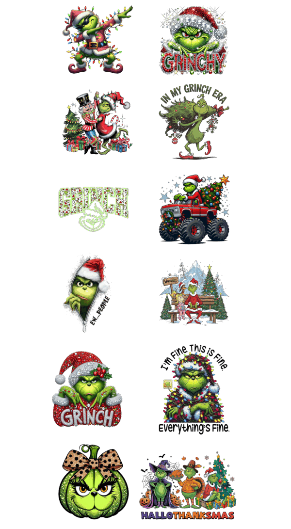 Pre-Made YOUTH Fuzzy Green Guy Gang 22x60