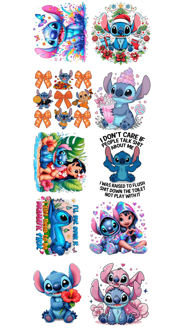 Pre-Made Little Blue Guy gang 22x60