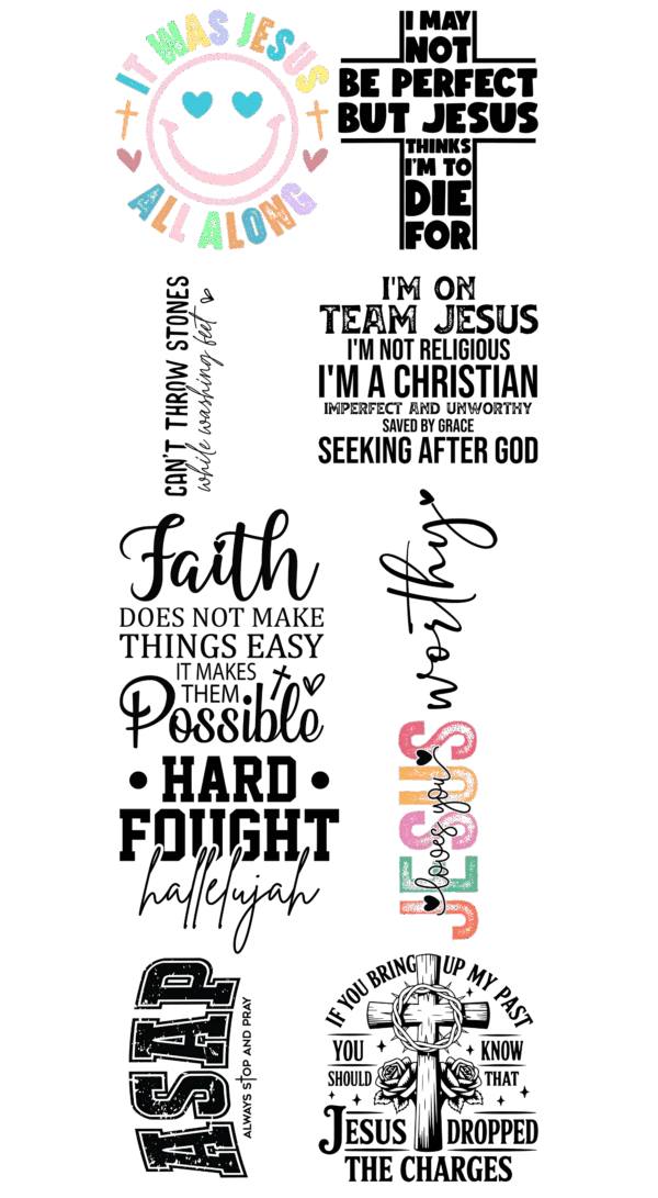 Pre-Made Religious gang 22x60