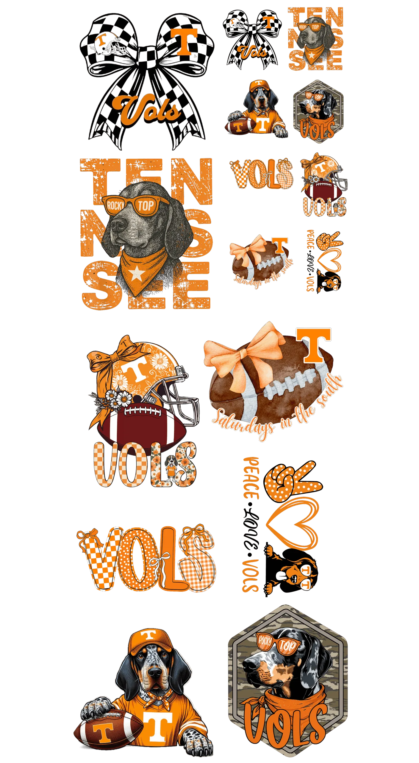 Pre-Made Vol Gang 22x60