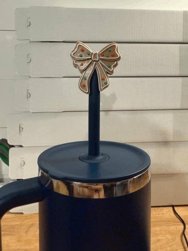 Ginger Bow Topper (stanley size)