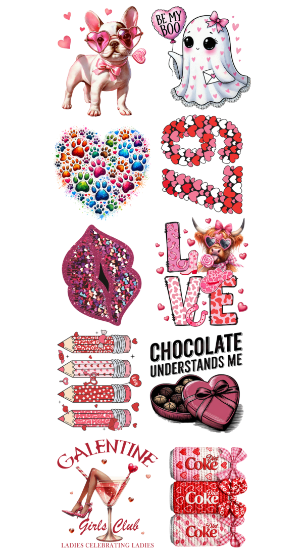 Pre-Made Valentine Mix Gang 22x60