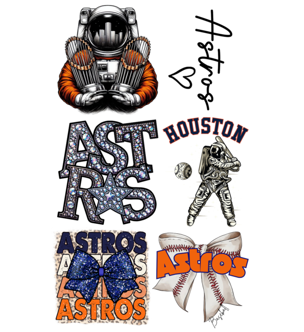 Pre-Made Astros Baseball