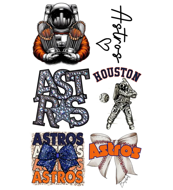 Pre-Made Astros Baseball