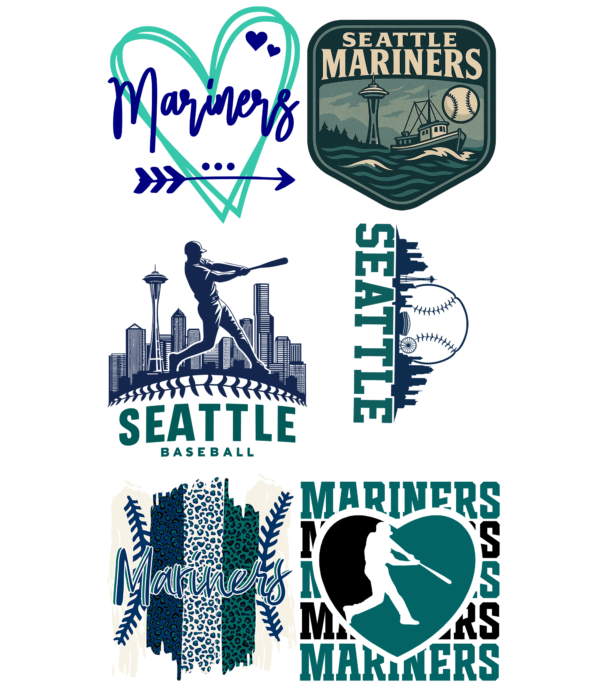 Pre-Made Mariners Baseball
