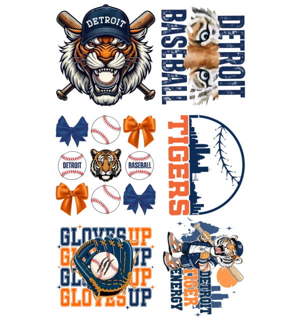 Pre-Made Tigers Baseball